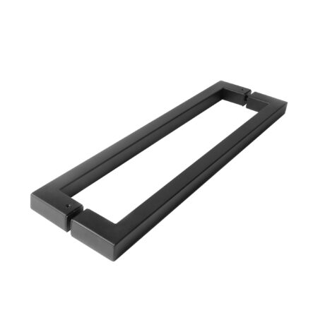 Nyitómarkolat-üvegajtóra FEKETE 20*20 mm, 300*40mm